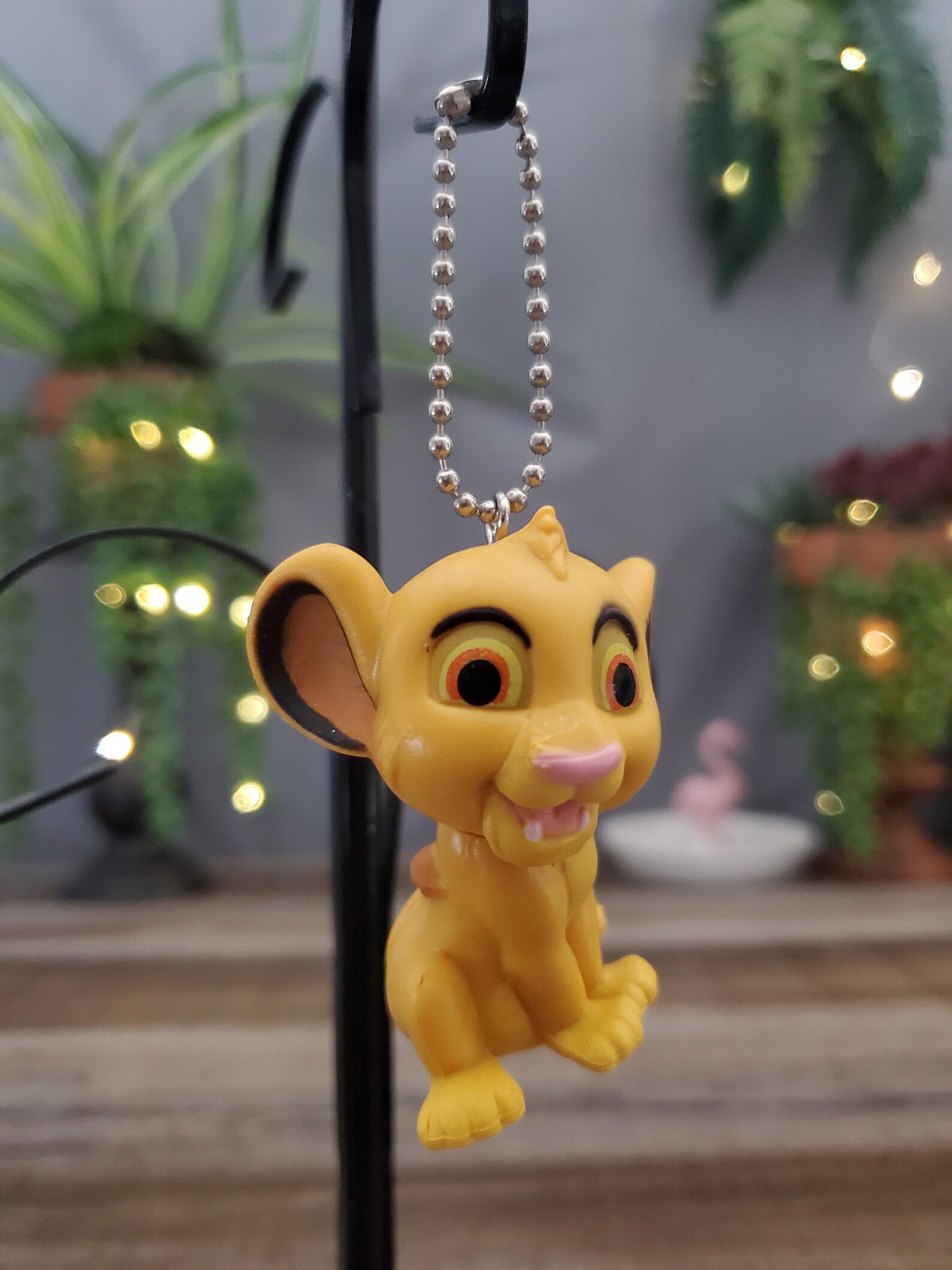Simba Keychain Custom Lion King Keyrings Bookbag Snaps & Etsy
