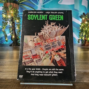 Sealed Soylent Green DVD: Charlton Heston, Dystopian Thriller (2022) Vintage