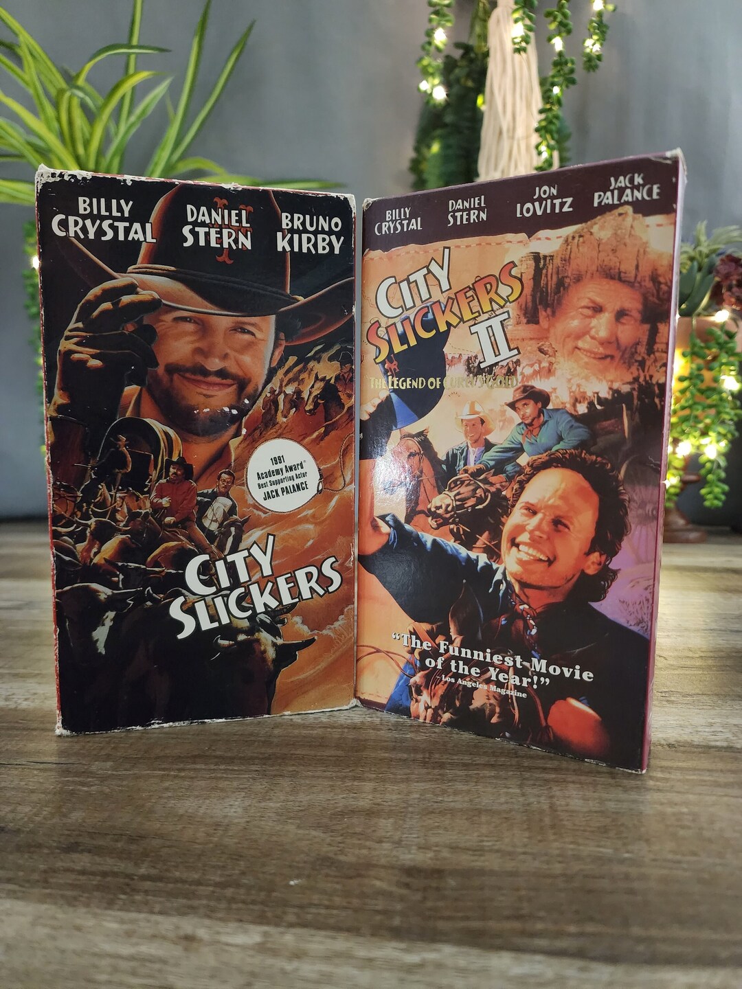 City Slickers VHS and City Slickers II VHS, Billy Crystal, Daniel Stern