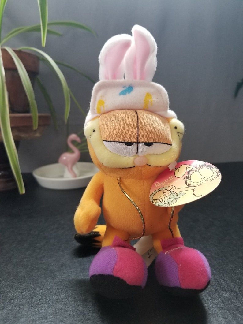 garfield suction cup plush