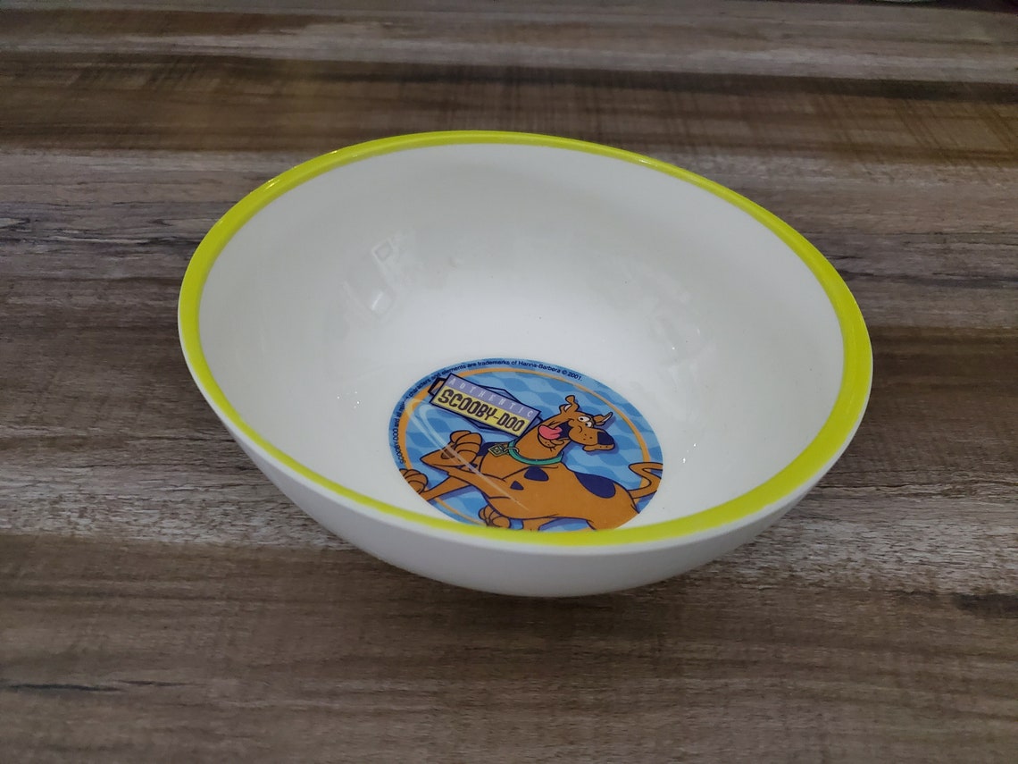 Scooby Doo Cereal Bowl Authentic Scooby-Doo Melamine Soup and | Etsy
