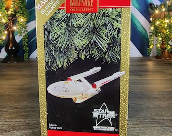 Hallmark スタートレック 記念オーナメント エンタープライズと