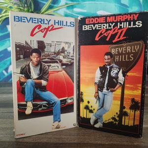 Beverly Hills Cop VHS Set: Eddie Murphy, Axel Foley - 1984 & 1987