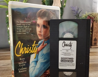 Christy VHS, based on the American Classic by Catherine Marshall, Heartwarming Family Saga, The Fight to Bring Love and Hope to Cutter Gap