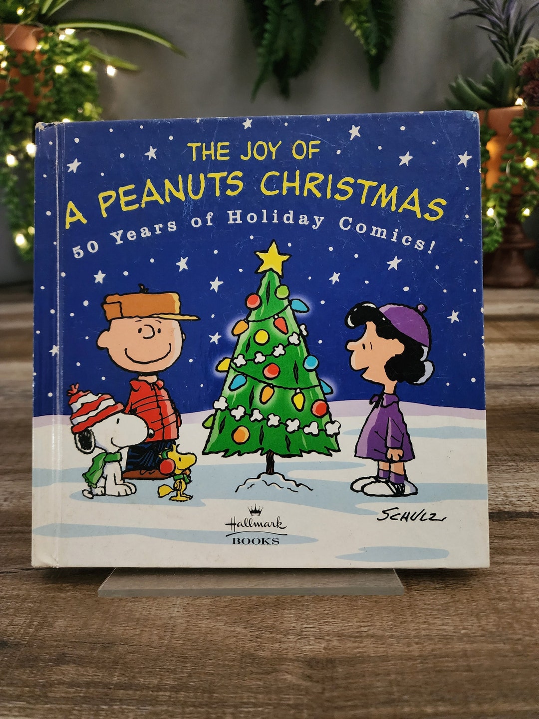 The Joy of a Peanuts Christmas Book by Charles Schulz 50 Etsy