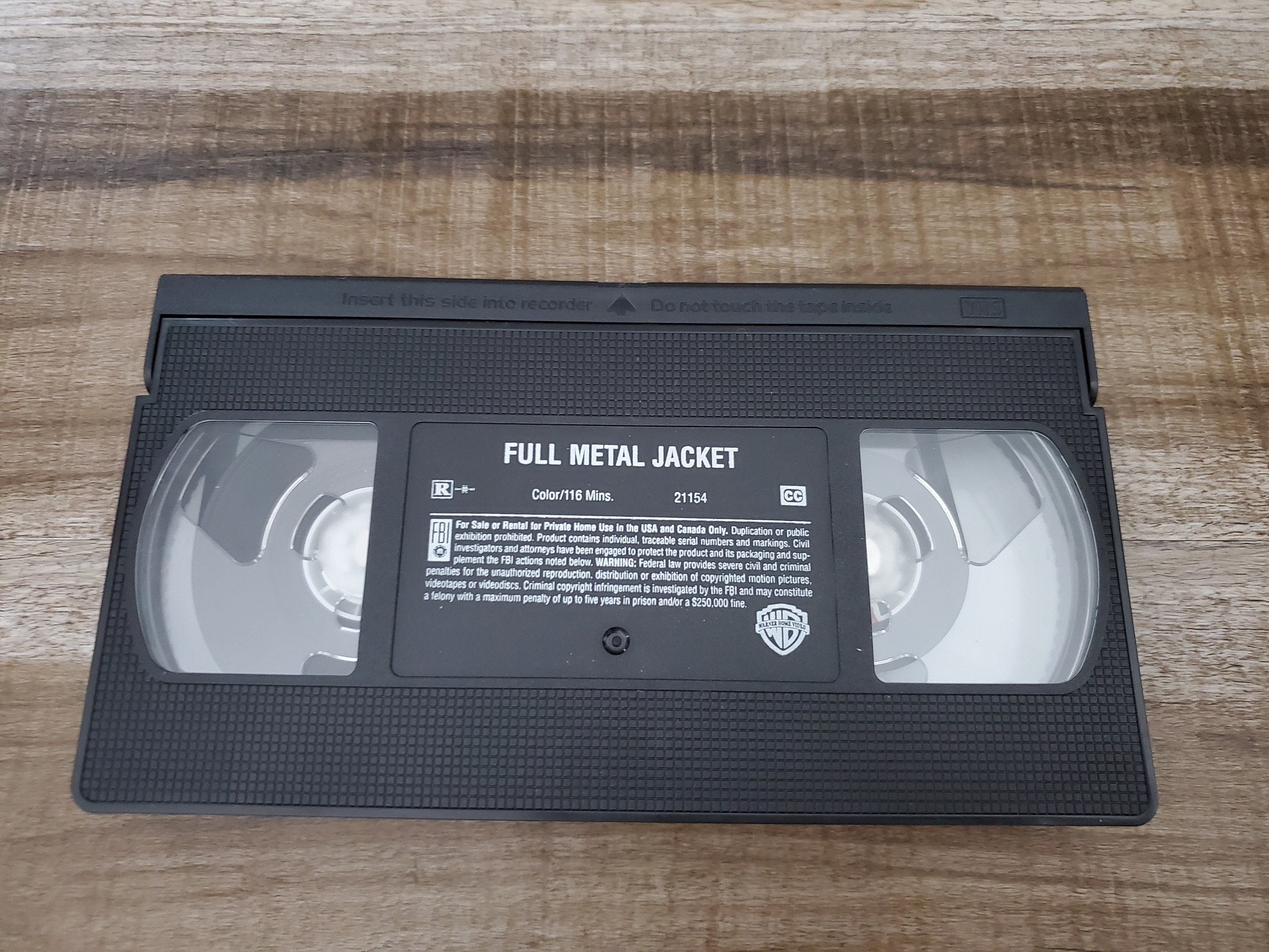Full Metal Jacket VHS Movie Stanley Kubrick The Best War Etsy