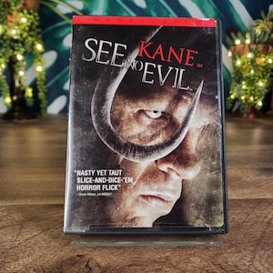 DVD Kane See No Evil: Película de terror slasher (2006) WWE