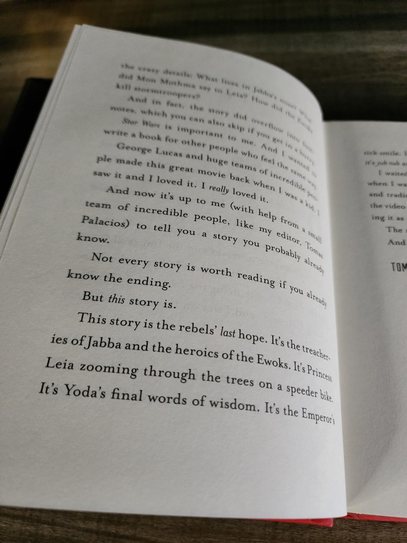Star Wars Return of the Jedi: Beware the Power of the Dark Side! Young Readers Novel by Tom Angleberger, Its A Trap, Luke Confronts Vader!