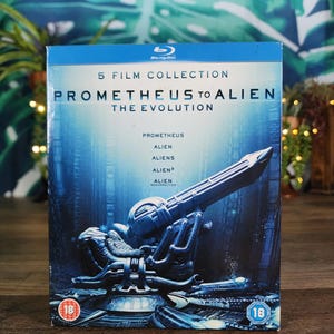 Kolekcja filmów o obcych: Od Prometeusza do Zmartwychwstania – 5 płyt Blu-ray DVD