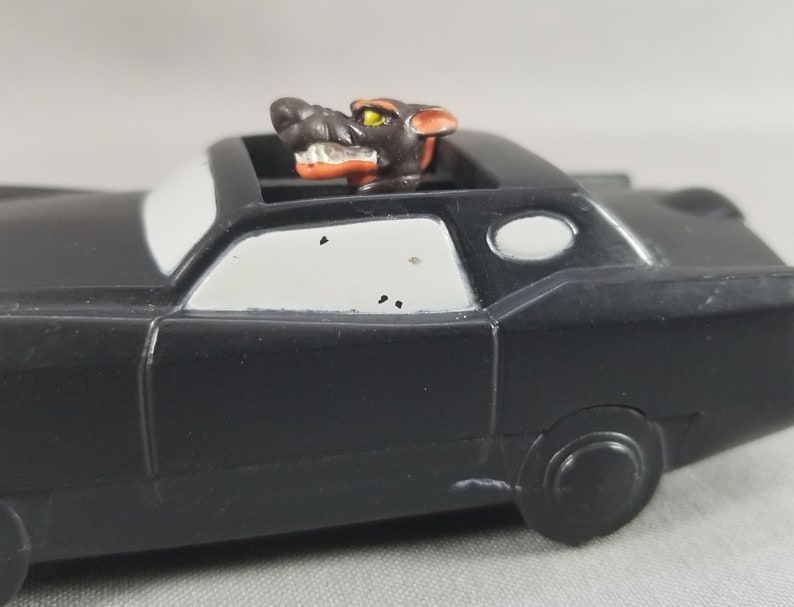 Oliver and Company Car Push and Pull Toys Vehicles Disneyana Burger King Toys and Games Rosco /& Desoto Doberman Pop-Up Heads