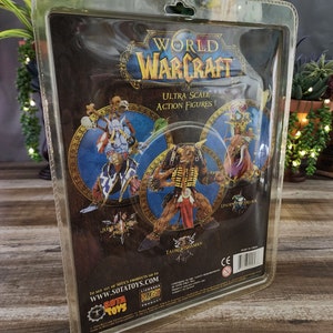 World of Warcraft Action Figure, Undead Warlock Action Figure, Like New in Original Packaging, Ultra Scale Action Figure, Vintage SOTA Toys