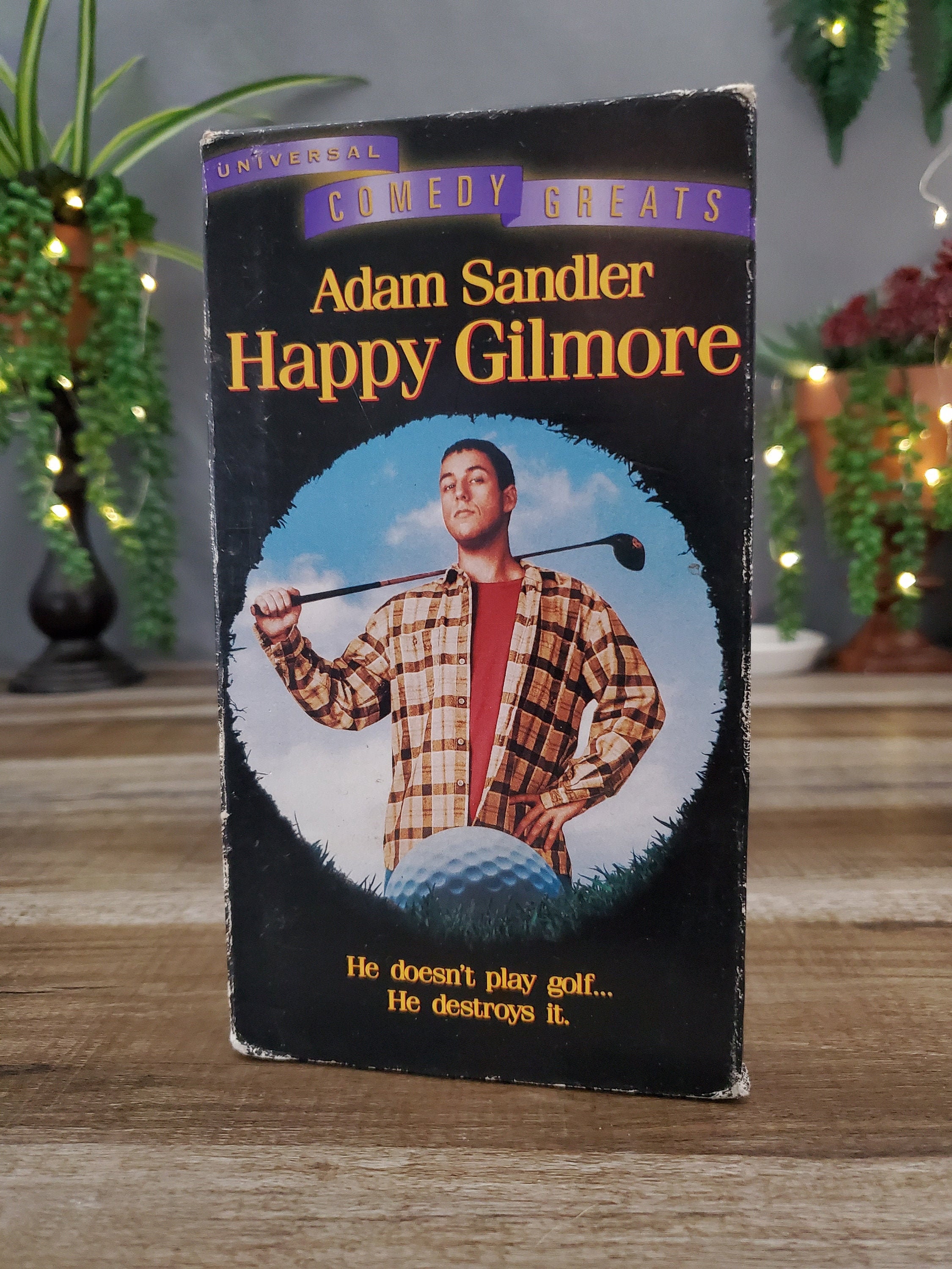 Happy Gilmore VHS Stars Adam Sandler He Doesn't Play Etsy Ireland