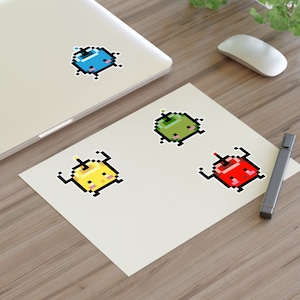 Stardew Valley Junimo Sticker | Decorative Decals | Laptop Stickers | Cozy Gaming | Gamer Girl Gifts | Videogame Merch | Scrapbooking