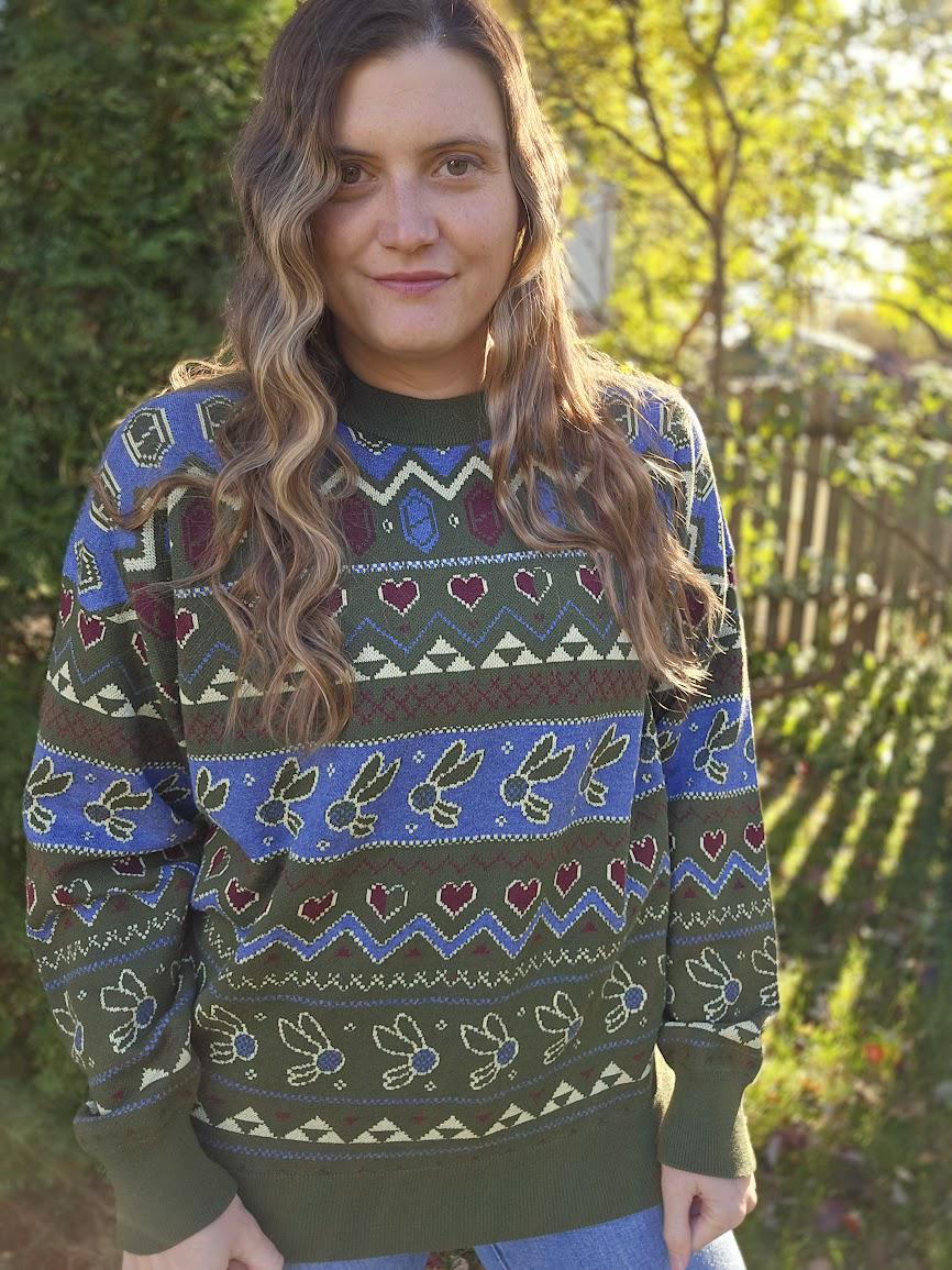 Fairies and Rupees Knit Sweater | Zelda Inspired Christmas