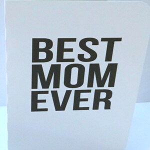 Carte Meilleure maman de tous les temps , Vierge à l'intérieur , Audacieux , Simple , Fête des Mères , Amour , Soin , Belle-mère , Belle-mère