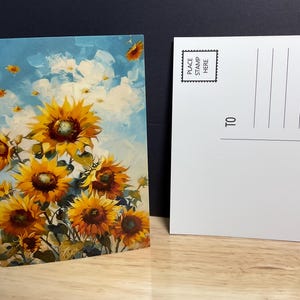 Peinture à l'huile de fleurs, impression de fleurs, carte postale, carte de voeux, nature, paysage, beauté, calme