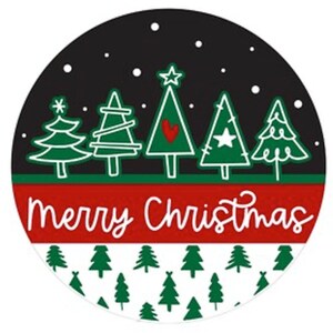 Joyeux Noël Sceaux , Autocollants , Enfants , Adultes , Adolescents , Vacances , Festif , Cheer , Lumières , Lumineux , Neige