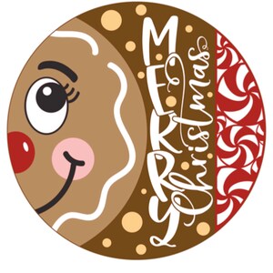 Joyeux Noël bonhomme en pain d'épice sceaux, autocollants, festifs, menthe poivrée, artisanat, fabrication de cartes, enfants, adultes, cadeaux