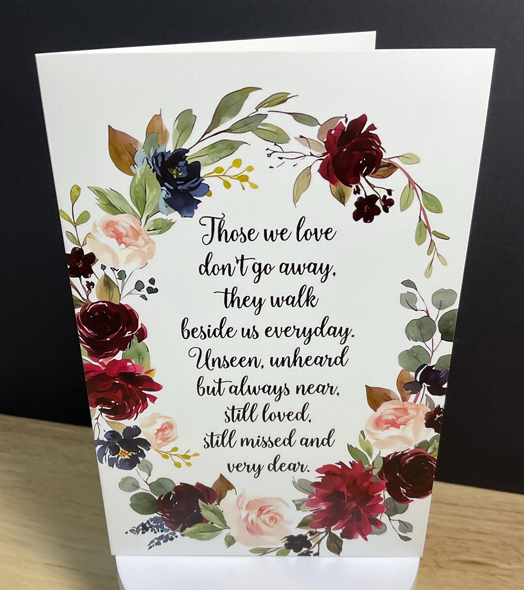 Grieving Card , Loss , Missed , Roses , Flowers , Garden , Floral ...