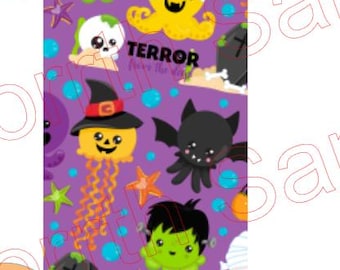 Digitaler Download, Niedliches Halloween, Süßigkeiten, Fledermäuse, Kürbisse, Totenkopf, Spaß, Grusel, Mumie, Bonbons