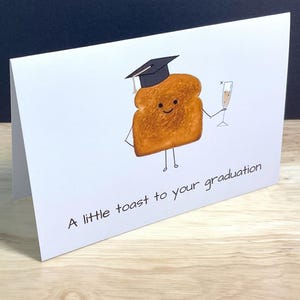 Carte toast de remise des diplômes , Santé , Génial , Fier , Casquette , Succès