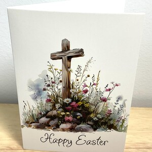 Joyeuses Pâques , Croix , Fleurs , Pierres , Religieux , Sauvage , Souvenez-vous , Vacances