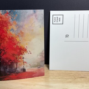 Peintures à l'huile , Cartes postales , Carte de voeux , Nature , Paysage , Beau , Calme , Sky