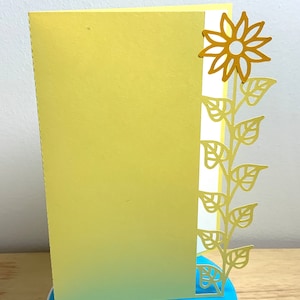 Carte tournesol , jardin , été , automne , jaune , pousser , grand , vie végétale , heureux , ensoleillé