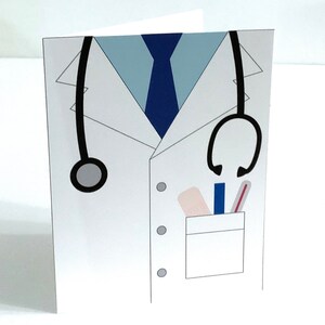 Carte de médecin , Vierge à l'intérieur , Professionnel , Nouvel emploi , Retraite , Merci , Docteur , Bureau , Hôpital , Imprimé