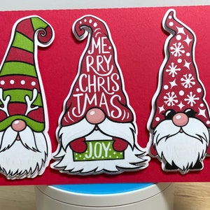 Carte de joyeux Noël Gnome , Joie , Festif , Hiver , Vacances , Bravo , Salutations