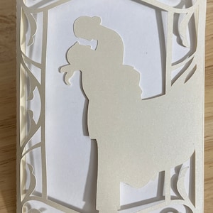 Carte de mariage , Intérieur vierge , Marié , Mariée , Mari , Femme , Amour , Mariage , Lien , Fête , Cadeau