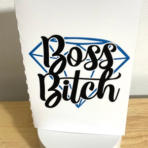 Boss Bitch Card , Vierge à l’intérieur , Femme , Diamant , Fier , Meilleur , Cadeau , Ami