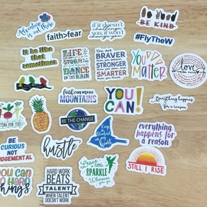 25 autocollants en vinyle pour agenda , style , cadeau , collection , génial , ananas , genre , oiseau