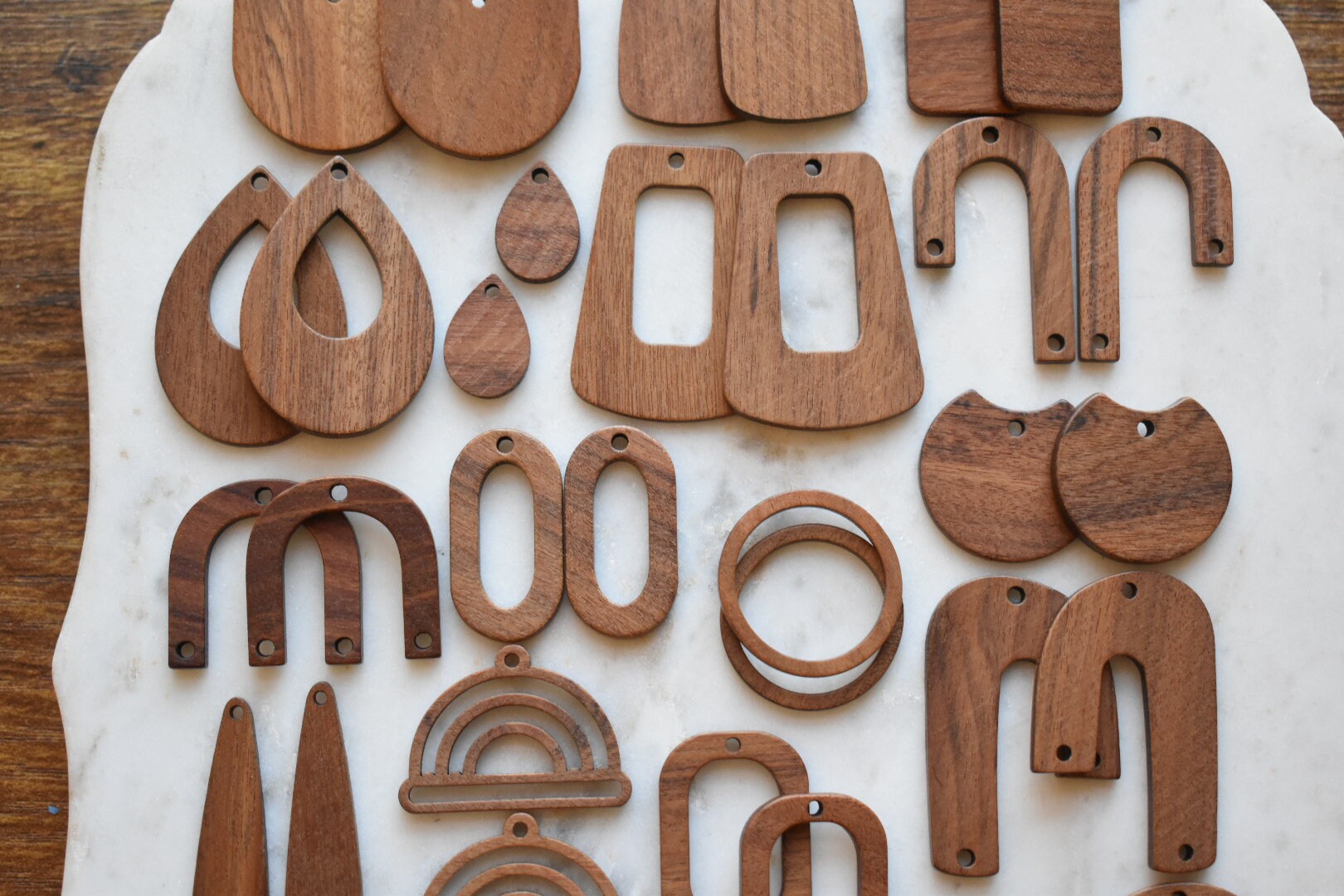 Jewelry Making Wood Starter Pack DIY Craft Earring Supplies Etsy