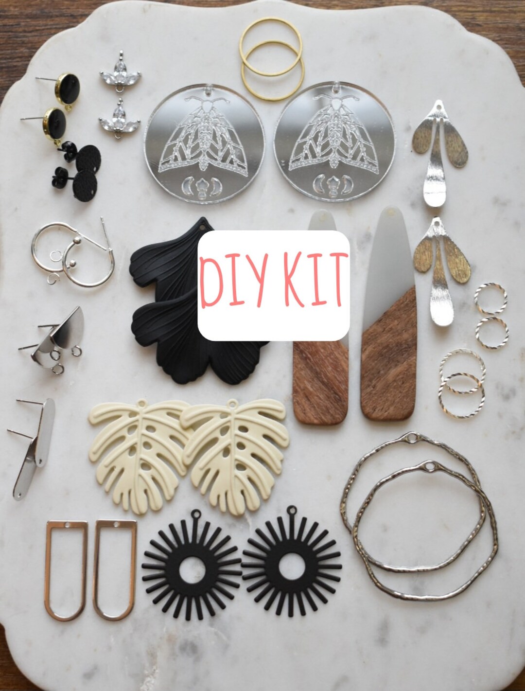 Jewelry Making Starter Pack DIY Craft Earring Supplies Kit Etsy