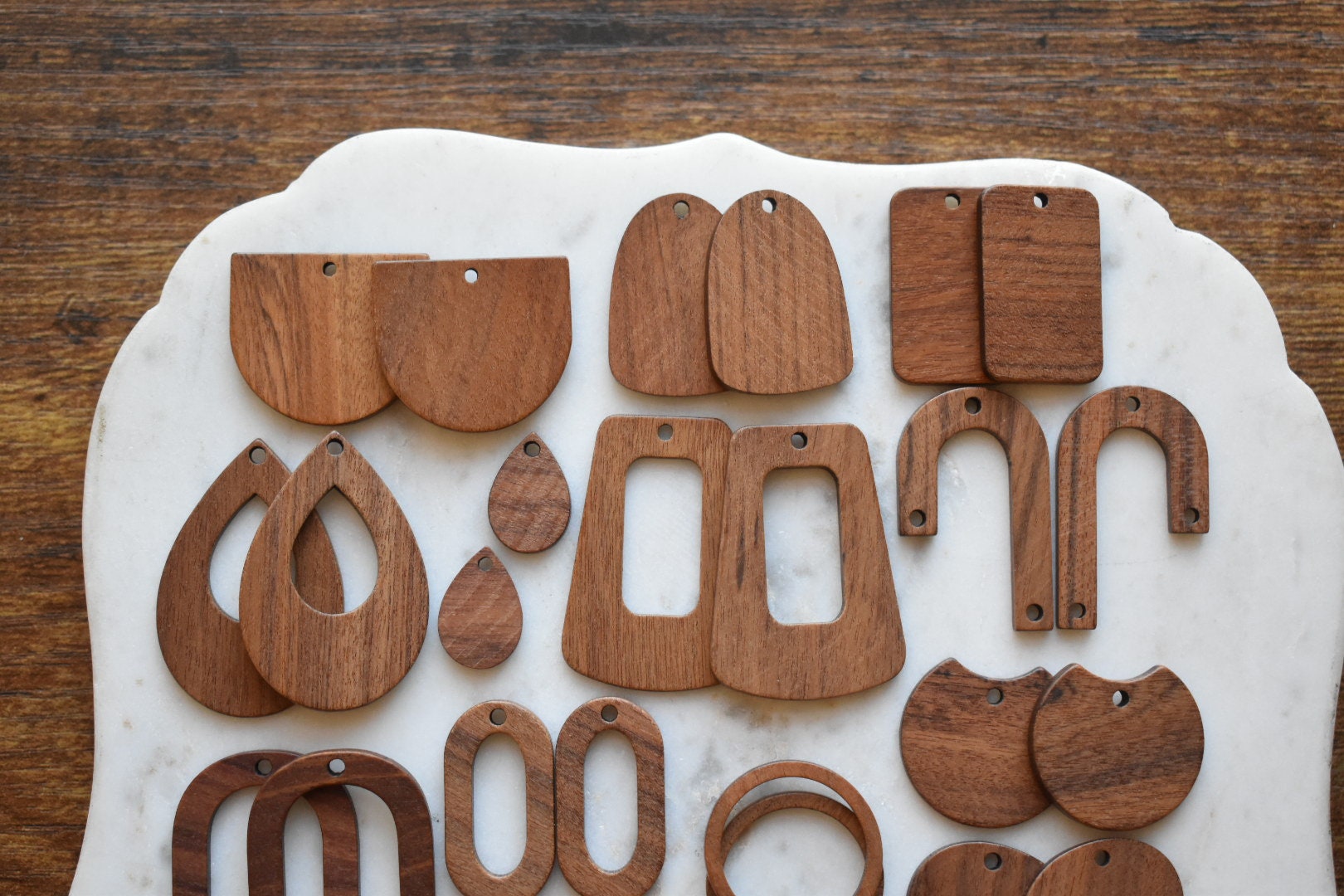 Jewelry Making Wood Starter Pack DIY Craft Earring Supplies Etsy