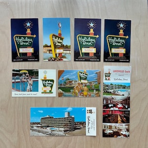 Vintage Holiday Inn Postcards 1960s Holiday Inn Hotel Postcards 1970s 1980s Holiday Inn Hotel Postcards Vintage NOS Hotel Postcards
