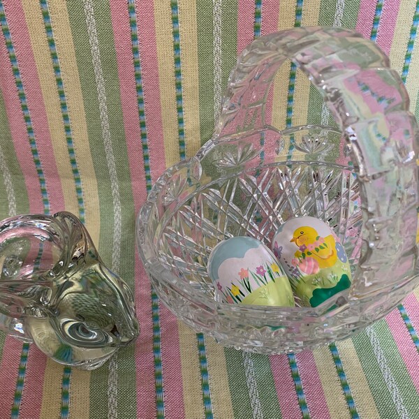 Basket Candy Dish Etsy
