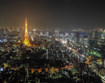 Japan - Tokyo - Tokyo city at night - SKU 0006