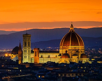 Italy - Florence - skyline and Cathedral - SKU 0010