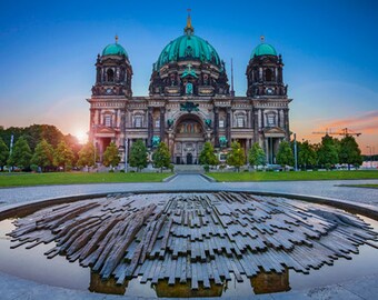 Germany - Berlin - Cathedral at sunset - SKU 0158