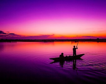 Vietnam - Fishing in dawn - SKU 0003