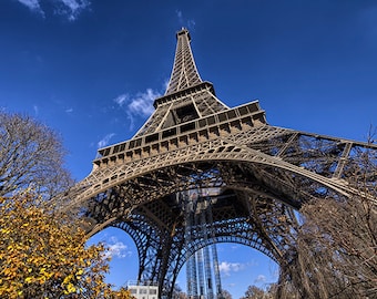France - Paris - Eiffel tower from Champs de Mars - SKU 0079