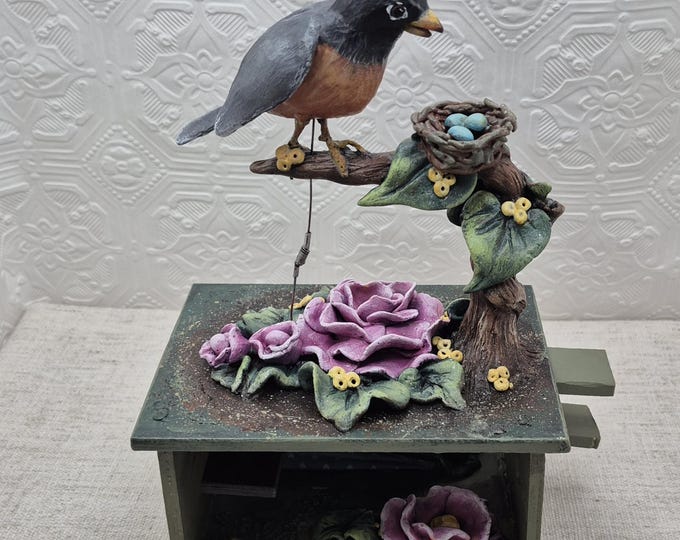 Robbin Spring Spring Robbin Automata, Automated, Kennetic Sculpture, Interactive ...