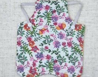 Hen Saddle Or Apron, With Extra Cushion & Snap Fasteners, Protect Chickens From Feather Loss, For Medium Sized Bantom Hens  1 - 2.5 lbs