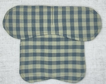 Hen Saddle Or Apron, With Wing Protection & Extra Cushion, Protect Chickens From Feather Loss, For Medium Size Bantoms 1 - 2.5 pounds.
