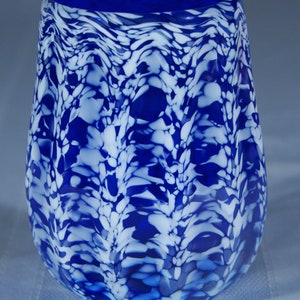 ribbed stemless wine glasses