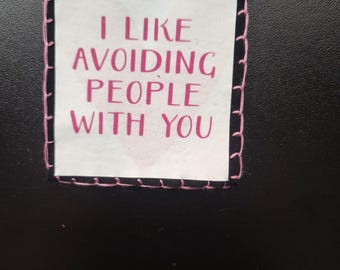 Avoiding People