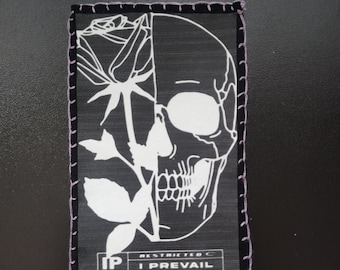 I Prevail skull flower