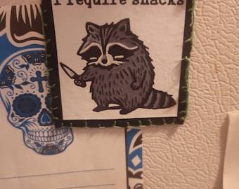 I Require Snacks Magnet